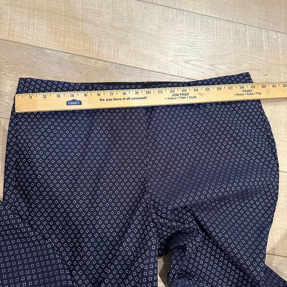 LANE BRYANT WOMENS NAVY BLUE SIZE 18 PANTS NEW SLIM ANKLE MID RISE - Picture 4 of 10